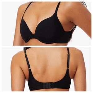 PEPPER Lace Lift Up Bra 36A in Black